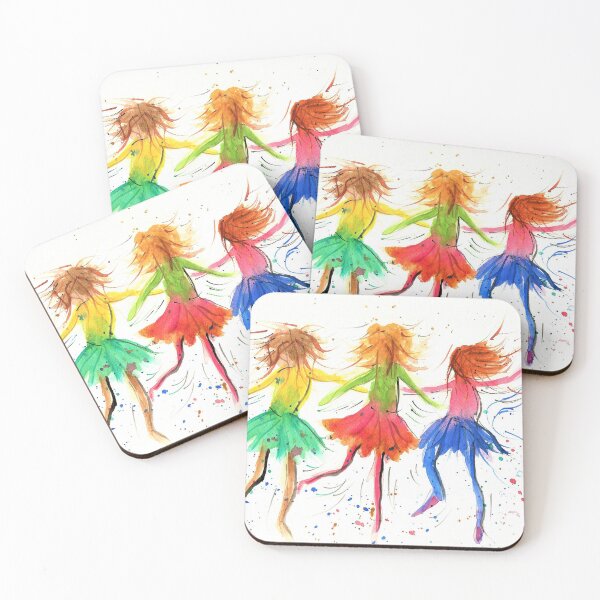 Item preview, Dancing Girls Party designed and sold by Marjansart.