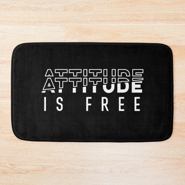 Item preview, Attitude Is Free designed and sold by BasicWear.