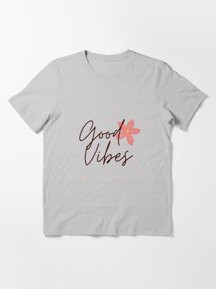 Alternate view of Good Vibes Essential T-Shirt