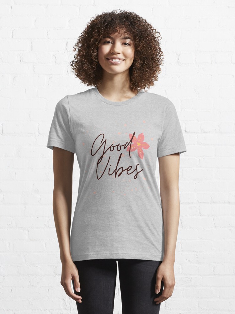 Alternate view of Good Vibes Essential T-Shirt