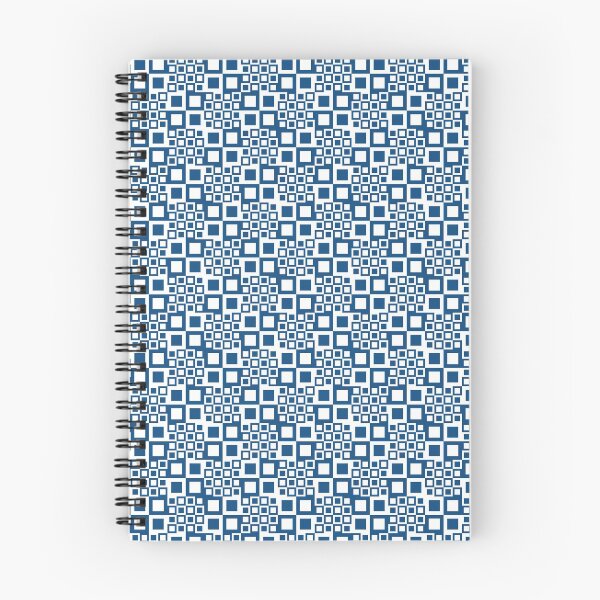 Item preview, Checkered tiles in a simple pattern in classic blue designed and sold by acidmit.