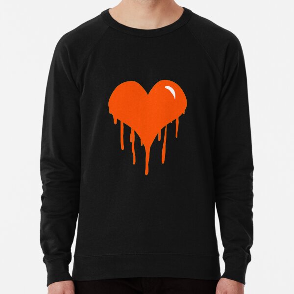 Dripping Heart Lightweight Sweatshirt