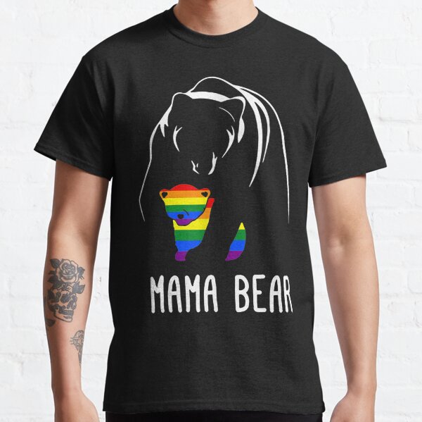 mama bear rainbow shirt