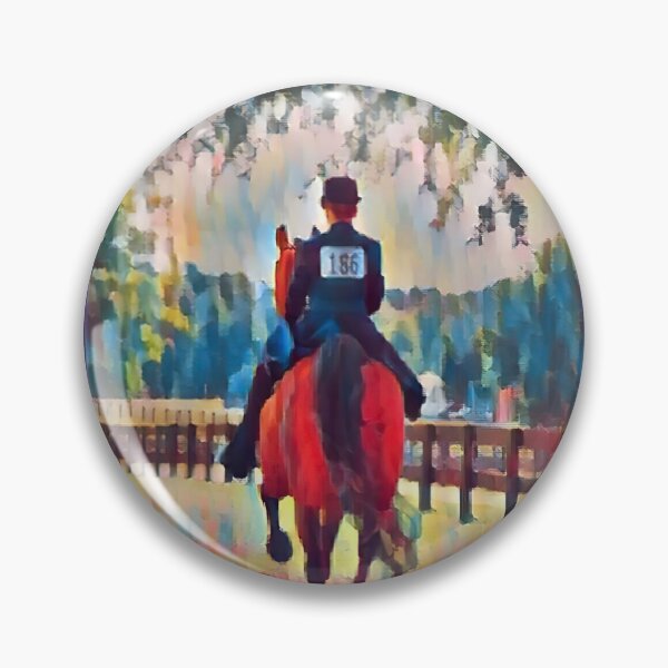 Item preview, Show Horse Impressionist Style Art Equestrian "Dallas" designed and sold by TeeThePeople.