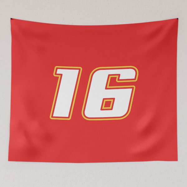 Item preview, Formule 1 Monaco Driver Racing Car Number 16 Red and Yellow designed and sold by FrenchsTuck.