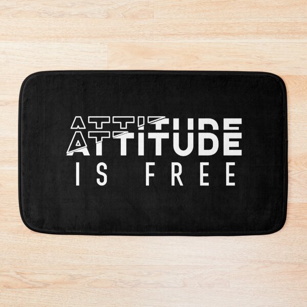 Item preview, Attitude Is Free designed and sold by BasicWear.