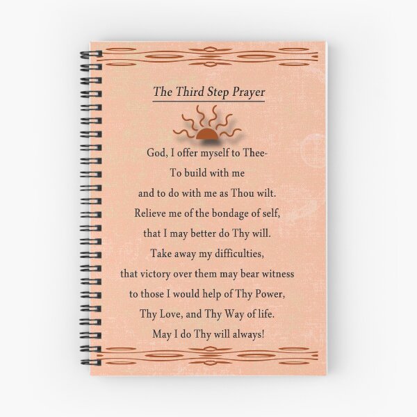 Item preview, Third Step Prayer designed and sold by Delights.