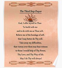 Third Step Prayer Poster