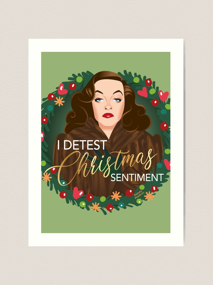 A Little Auntie Mame Christmas Art Print for Sale by AleMogolloArt