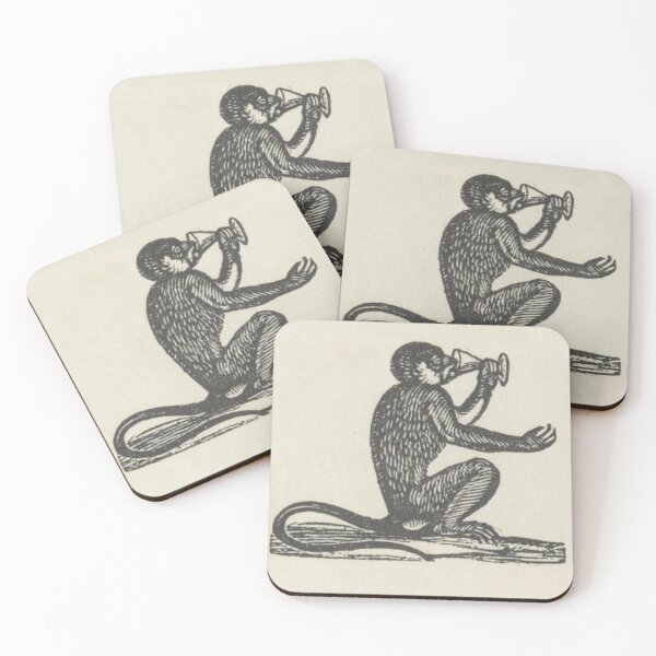 Item preview, Drinking Monkey designed and sold by BlueSpecsStudio.