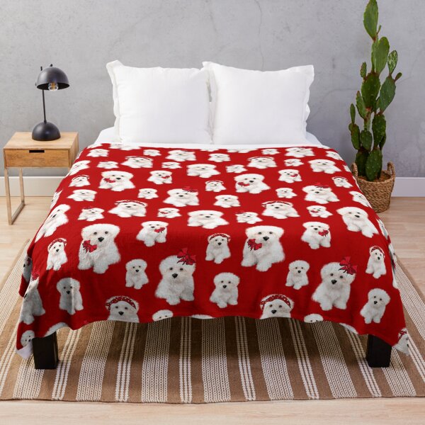 Item preview,   Maltese,Bolonka puppies pattern  designed and sold by MariaMarinova.