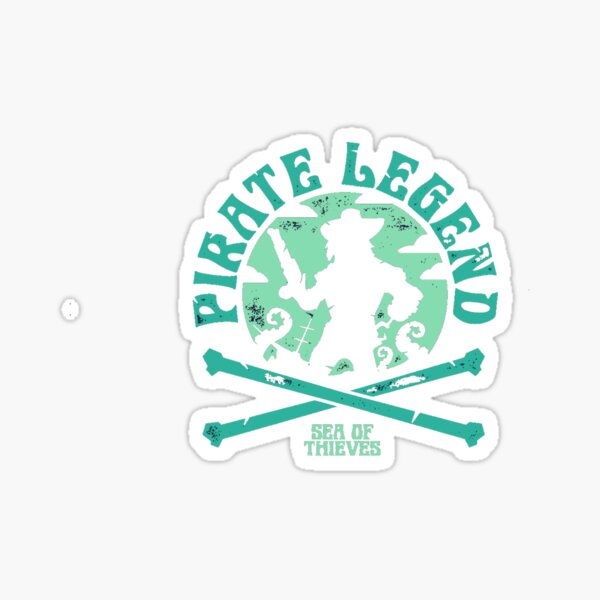 "Pirate Legend" Sea of Thieves Design Sticker