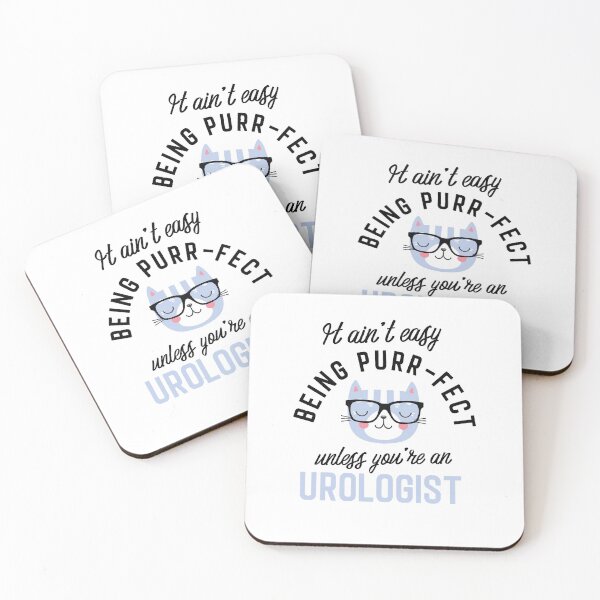 Item preview, Urologist Cat Gifts for Cat Lovers - It ain't easy being Purr Fect designed and sold by betternotes.
