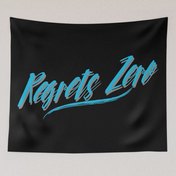 Item preview, Zero Regrets Blue designed and sold by Coder-T.