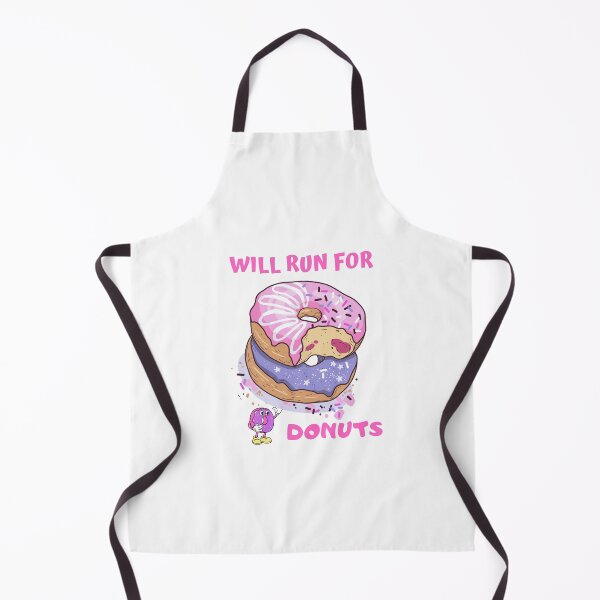 Item preview, WILL RUN FOR DONUTS designed and sold by Lallz Meeku.
