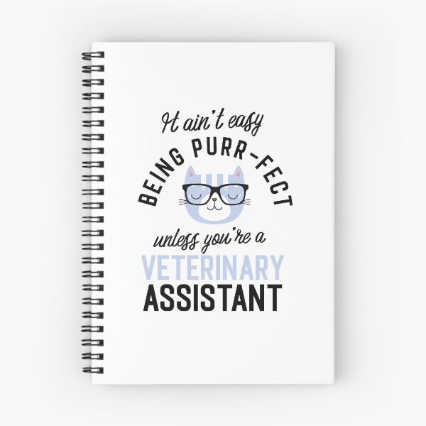 Item preview, Veterinary Assistant Cat Gifts for Cat Lovers - It ain't easy being Purr Fect designed and sold by betternotes.