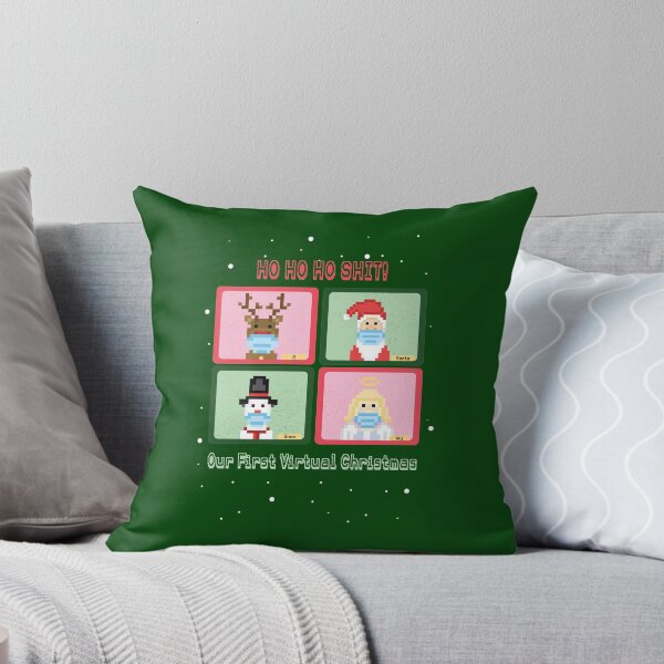 Item preview, Ho Ho Ho Shit Our First Virtual Christmas Virtual Meeting  Retro 8Bit Pixel designed and sold by twicetrader.