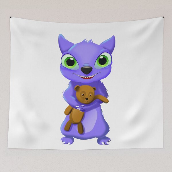 Item preview, Bugs the big teddy bear with is teddy bear designed and sold by Scatch Spot.