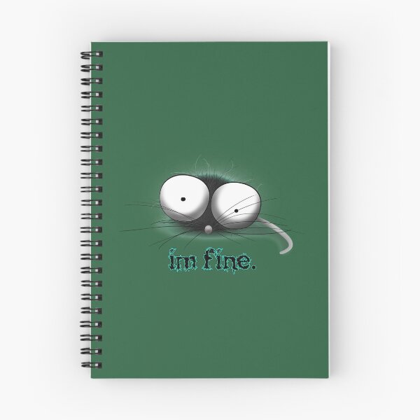 Item preview, Big eyed mouse- Im fine designed and sold by iduzarts.