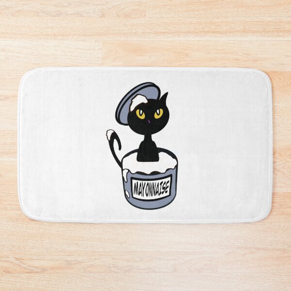 Item preview, Mayonnaise Cat designed and sold by BusyMonkeys.
