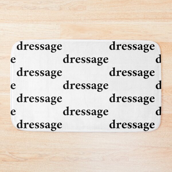 Item preview, dressage equestrian text designed and sold by horseaddicted.