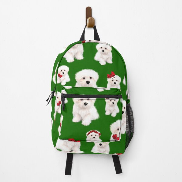 Item preview, Maltese,Bolonka puppies pattern designed and sold by MariaMarinova.