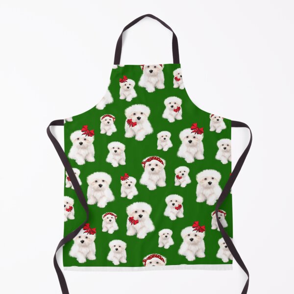 Item preview, Maltese,Bolonka puppies pattern  designed and sold by MariaMarinova.
