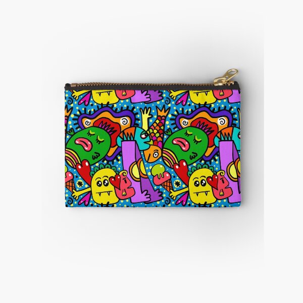 Item preview, Monster Doodle Pattern Print Art Design designed and sold by Spot Sweet.