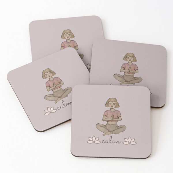 Item preview, calm girl designed and sold by lumilum.