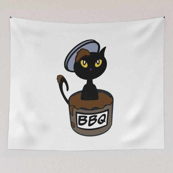 Item preview, BBQ Cat designed and sold by BusyMonkeys.