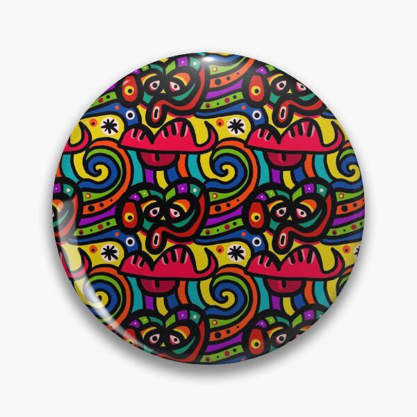 Item preview, Crazy face Pattern Print Art Design designed and sold by Spot Sweet.