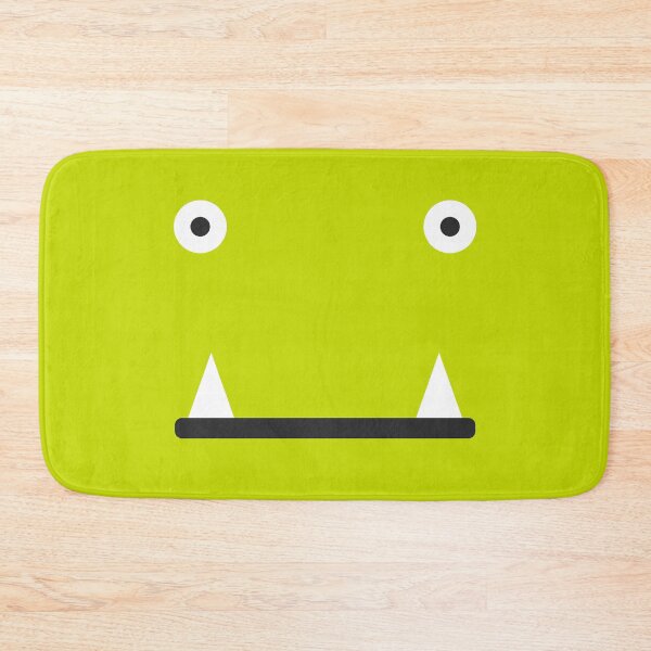 Item preview, Cute monster face with eyes and teeth designed and sold by MangoFun.