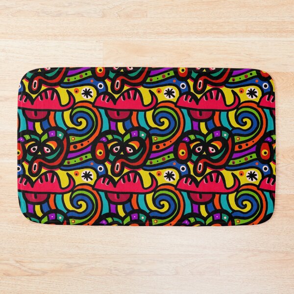 Item preview, Crazy face Pattern Print Art Design designed and sold by Spot Sweet.