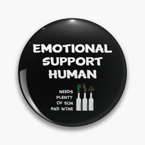 Item preview, Emotional Support Human – Sun and Wine Care Service Instructions designed and sold by The Green Corner.