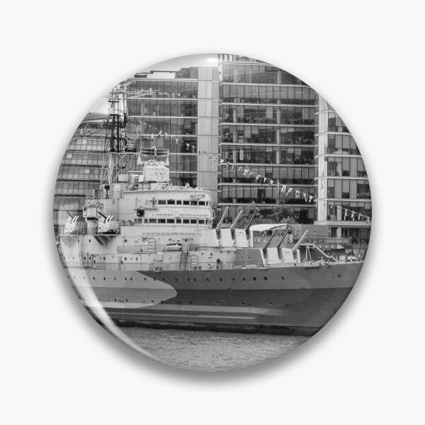 Item preview, HMS Belfast - Black and White designed and sold by Steve H Clark.