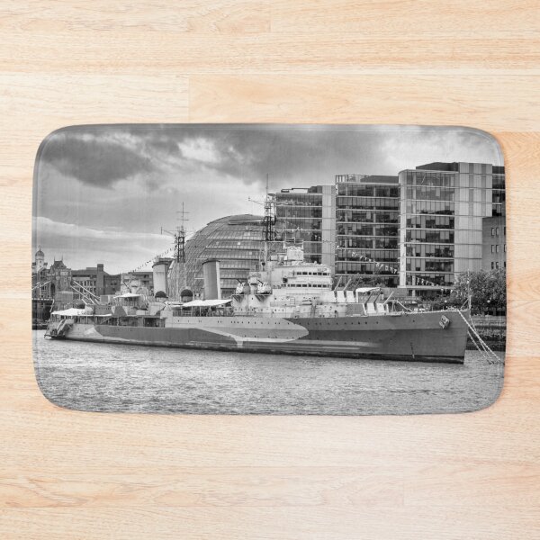 Item preview, HMS Belfast - Black and White designed and sold by Steve H Clark.