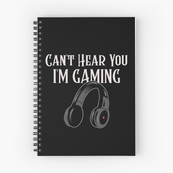 Item preview, Can't Hear You I'm Gaming Funny Gamer Headphones designed and sold by jacks-tees.