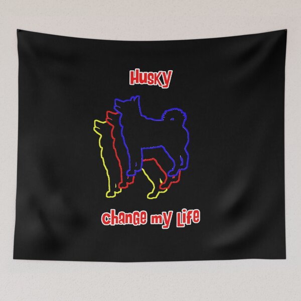 Item preview, Husky change my life - Dog Art dogs Silhouette - Huskys designed and sold by Coolstuff4you71.