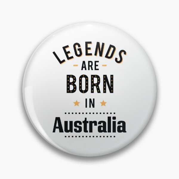 Item preview, Legends Are Born In Australia designed and sold by ProjectX23.