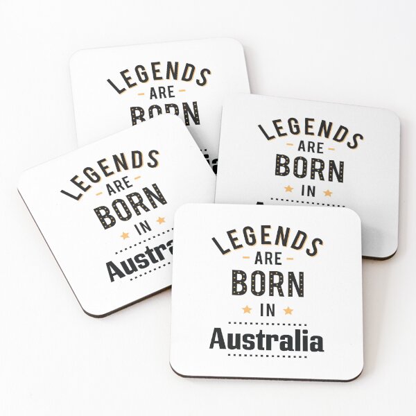 Item preview, Legends Are Born In Australia designed and sold by ProjectX23.