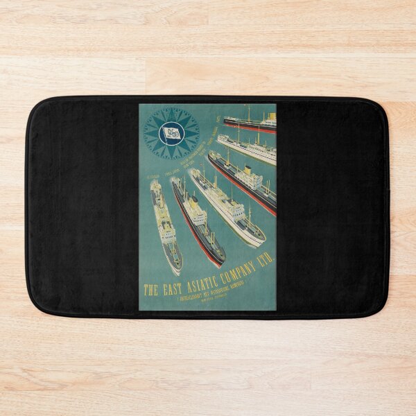 Item preview, retro classic East Asiatic Company poster designed and sold by CorasPosters.