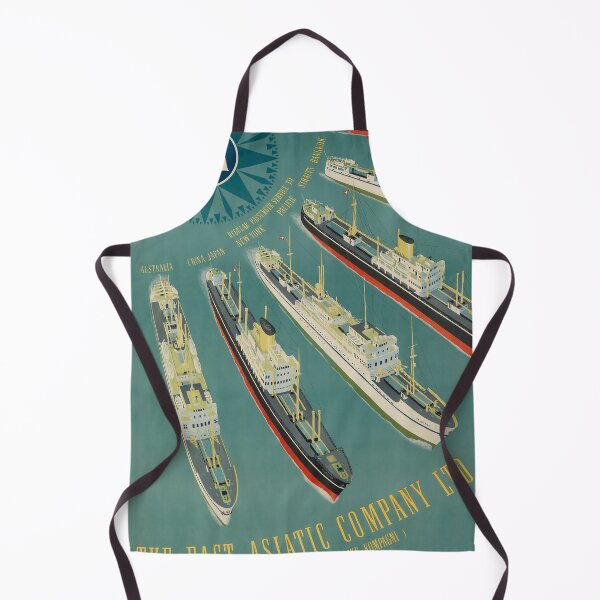 Item preview, retro classic East Asiatic Company poster designed and sold by CorasPosters.