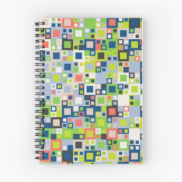 Item preview, Abstract mosaic with checkered tiles in random classic blue color palette variation designed and sold by acidmit.