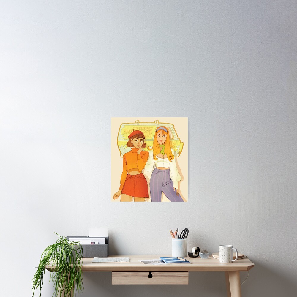 Mystery Solving Girls Poster For Sale By Tasiams Redbubble 