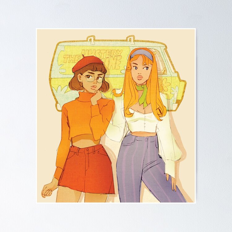 mystery solving girls Sticker