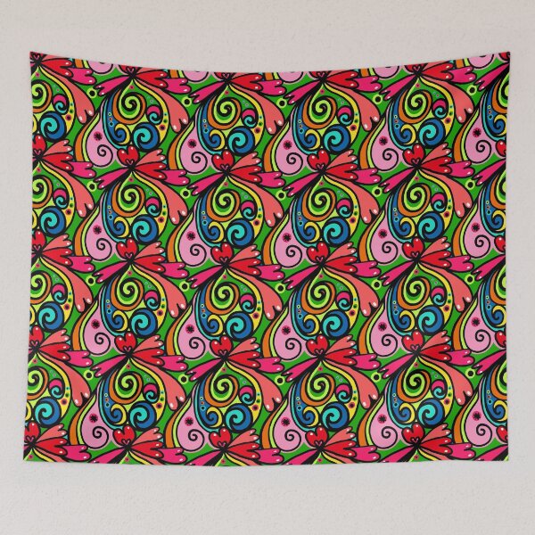 Item preview, Crazy Doodle Pattern Print Art Design designed and sold by Spot Sweet.