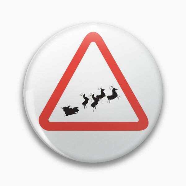 Item preview, Warning Santa Christmas designed and sold by AKEX Art.