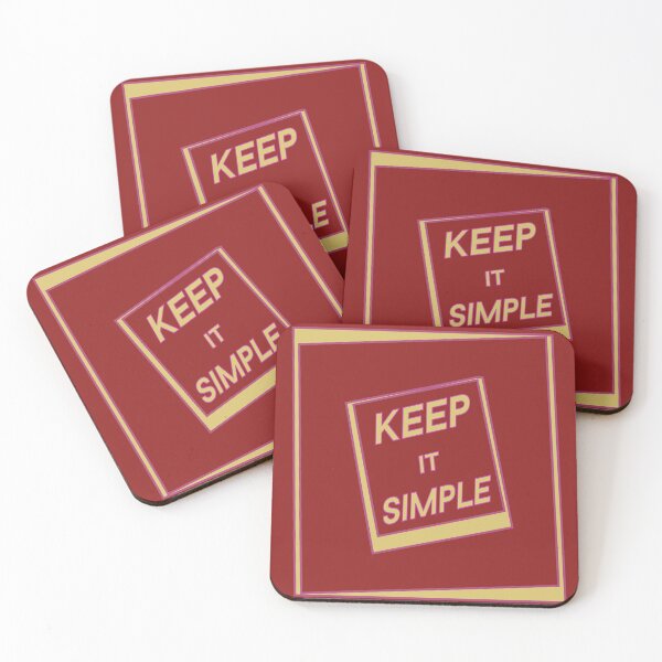 Item preview, Keep it simple designed and sold by shopbitstockgp.