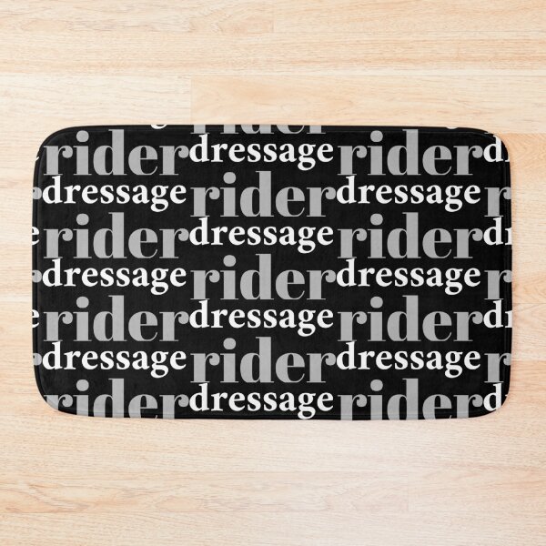 Item preview, dressage rider equestrian text designed and sold by horseaddicted.