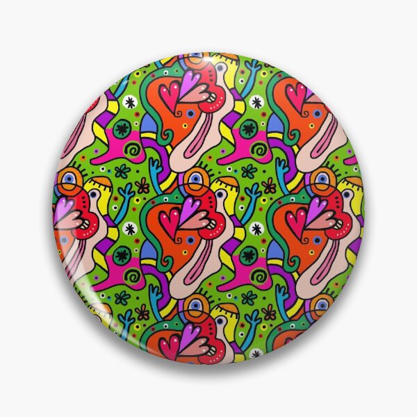Item preview, Crazy Doodle Pattern Print Art Design designed and sold by Spot Sweet.